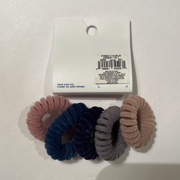 Old Navy Spiral Hair Ties (5-Pack) - Picture 2 of 6